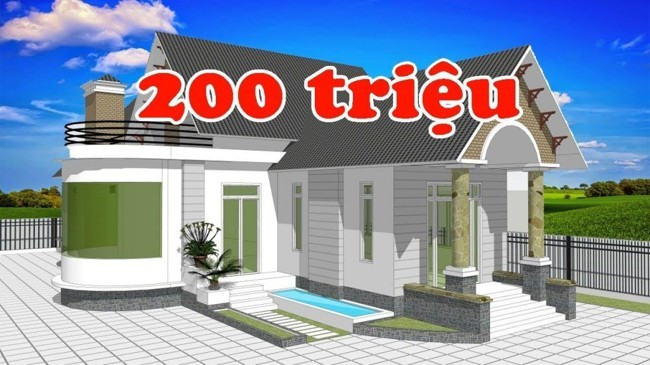 #33 Mẫu Nhà Cấp 4 Giá 200 Triệu Vừa Đẹp Vừa Rẻ Năm 2022
