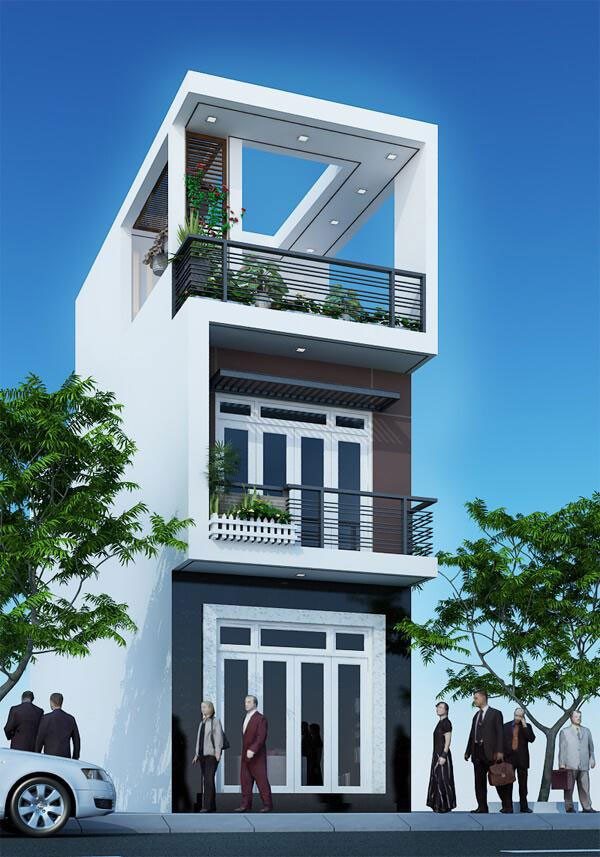 Tổng hợp những mẫu nhà phố nhỏ đẹp, thiết kế hiện đại | Home designs  exterior, Thiết kế nhà nhỏ, Home fashion